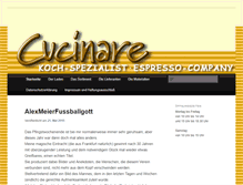 Tablet Screenshot of cucinare.de